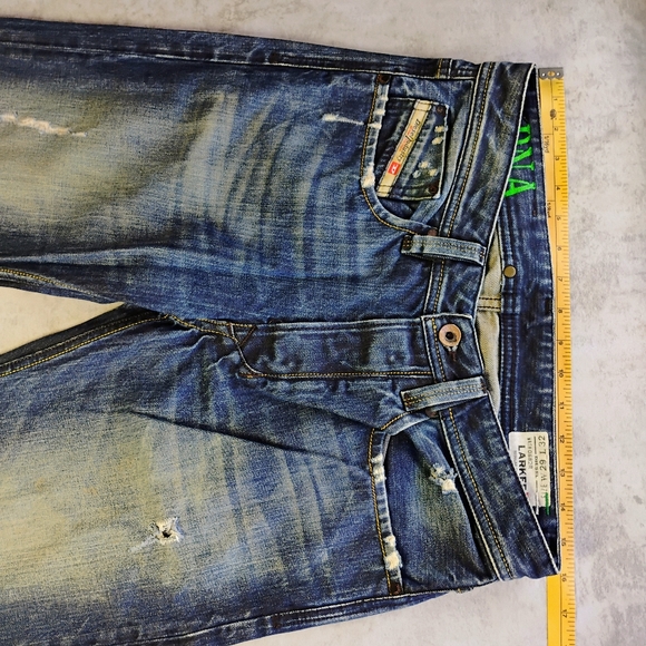 Diesel Larkee DNA Regular Straight Jeans 0882R Faded Wash Italy Mens Size 29x32 - Picture 14 of 15